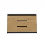 Komoda Malwa 2D3S ANTRACYT ARTISAN - obrazek 3