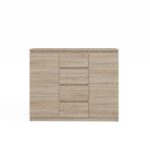 Komoda Malwa 2D4S 120 DĄB SONOMA - obrazek 7