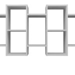 Regał BILBAO 7.0 BIAŁY