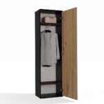 Szafa DUO ANTRACYT DĄB ARTISAN - obrazek 7