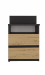 Szafka nocna Malwa M1 ANTRACYT ARTISAN - obrazek 2