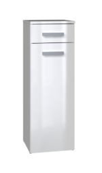 Słupek łazienkowy Nel V DS BIAŁY POŁYSK - obrazek 5