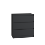 Komoda Malwa M3 CZARNY