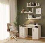 Półki Wiszące KOBI Do Salonu Do Pokoju BIAŁY - obrazek 4