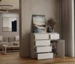 Komoda Malwa 1D5S BIAŁY - obrazek 3