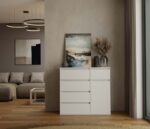 Komoda Malwa 1D5S BIAŁY - obrazek 2