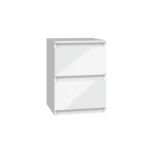 Szafka nocna Malwa M2 BIAŁY POŁYSK