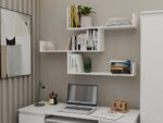 Półki Wiszące KOBI Do Salonu Do Pokoju BIAŁY - obrazek 3