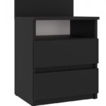 Szafka nocna Malwa M1 CZARNY