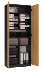 Regał Oliv 2D ANTRACYT ARTISAN - obrazek 3