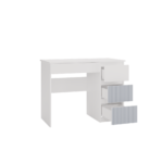 Biurko Mijas PRAWE ARTESO BLUE NIEBIESKI - obrazek 4