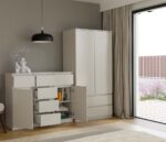 Komoda Malwa 2D6S KASZMIR BEŻ - obrazek 3