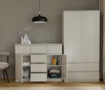 Komoda Malwa 2D6S KASZMIR BEŻ - obrazek 7