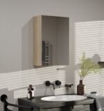 Szafka Łazienkowa Wisząca POLA 1DL DĄB SONOMA - obrazek 4