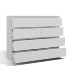 Komoda Malwa M8/120 BIAŁY - obrazek 2