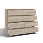 Komoda Malwa M8/120 SONOMA - obrazek 2