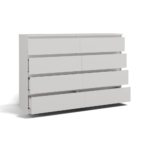 Komoda Malwa M8/140 BIAŁY - obrazek 2