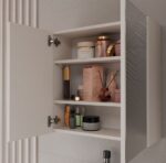 Szafka Łazienkowa Wisząca Z Lustrem Nad Umywalkę POLA 2DL 2 Drzwi KASZMIR - obrazek 5