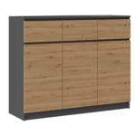 Komoda Malwa 3D3S ANTRACYT ARTISAN