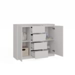 Komoda Malwa 2D4S 120 BIAŁY - obrazek 6