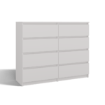 Komoda Malwa M8/120 BIAŁY