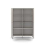 Witryna KAMARO 4DK SLIM/GŁADKI KASZMIR 4 Drzwi Lamele Front Ryflowany + Klasyczny - obrazek 5