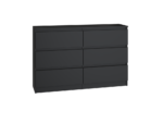 Komoda Malwa M6/120 CZARNY