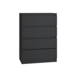 Komoda Malwa M4 CZARNY