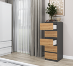 Komoda Malwa W5 ANTRACYT ARTISAN - obrazek 5