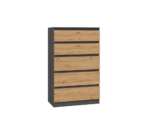 Komoda Malwa M5 ANTRACYT ARTISAN
