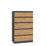 Komoda Malwa M5 ANTRACYT ARTISAN