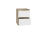 Szafka nocna Malwa M2 BIAŁY SONOMA - obrazek 2