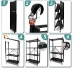 Regał Magazynowe FS005 CZARNY - obrazek 7