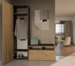 Szafa DUO ANTRACYT DĄB ARTISAN - obrazek 3