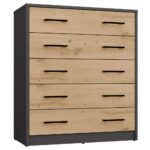 Szafka na obuwie ALEX ANTRACYT ARTISAN Do Przedpokoju