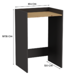 Szafka na pralkę Pola NP ANTRACYT ARTISAN - obrazek 3