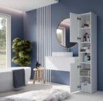 Słupek łazienkowy Sara S30 BIAŁY - obrazek 3