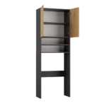 Szafka na pralkę Pola DK ANTRACYT DĄB ARTISAN - obrazek 4