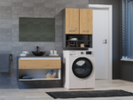 Szafka na pralkę Pola MINI/DK ANTRACYT ARTISAN - obrazek 6