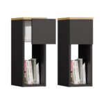 Szafka nocna GALAX 20/1S ANTRACYT ARTISAN