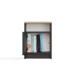 Szafka nocna GALAX 30/1D ANTRACYT ARTISAN - obrazek 6