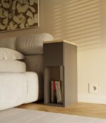 Szafka nocna GALAX 20/1S ANTRACYT ARTISAN - obrazek 2