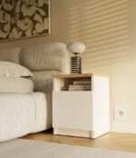 Szafka nocna GALAX 30/1D BIEL-ARTISAN - obrazek 3