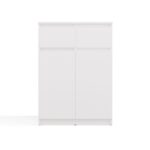 Komoda Malwa 2DD2S Szafka 2 Drzwi 2 Szuflady Do Salonu BIAŁY - obrazek 6