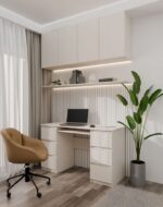 Biurko KUBA KASZMIR BEŻ - obrazek 2