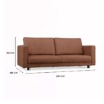 SOFA LINA TERACOTA - obrazek 4