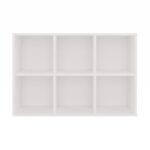 Regał Malax MINI 2X3 BIAŁY - obrazek 5