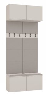 Garderoba Podwójny Wieszak HAGA II 2W KASZMIR BEŻ