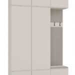 Garderoba HAGA III 2Sz1W KASZMIR BEŻ 2x Szafa + Wieszak
