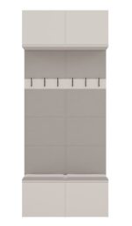 Garderoba Podwójny Wieszak HAGA II 2W KASZMIR BEŻ - obrazek 7